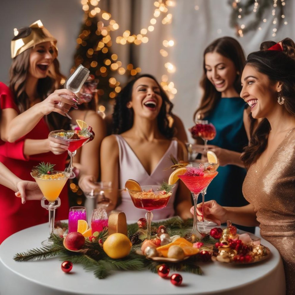 Kokteilboð Eydísar og jólaball á Sjávarborg