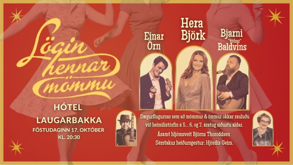 Lögin hennar mömmu á Hótel Laugarbakka