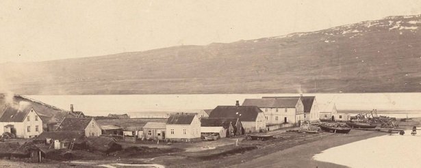 Emigration port ceremony at Borðeyri