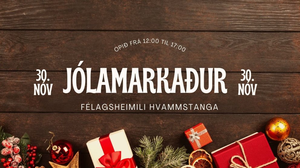 Jólamarkaður í Félagsheimili Hvammstanga
