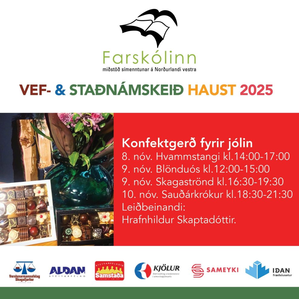 Konfektgerð fyrir jólin