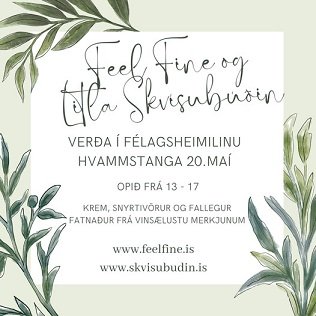 Litla Skvísubúðin og Feel Fine í Félagsheimilinu á Hvammstanga