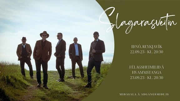 Slagarasveitin - Útgáfutónleikar á Hvammstanga
