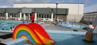 Frá íþróttamiðstöð Húnaþings vestra