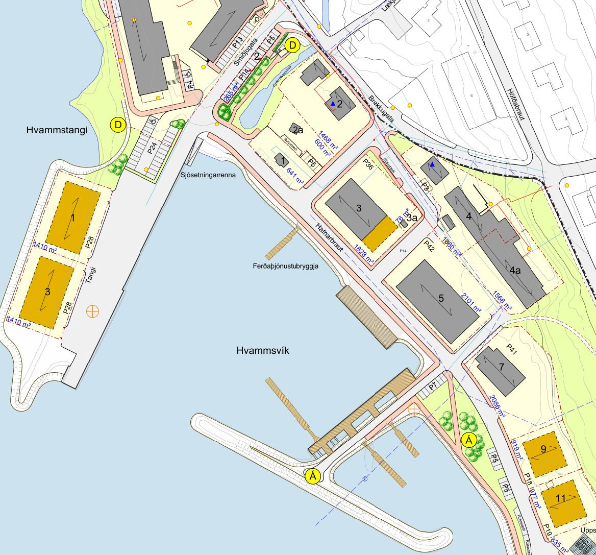 Tillaga að deiliskipulagi fyrir hafnarsvæðið á Hvammstanga