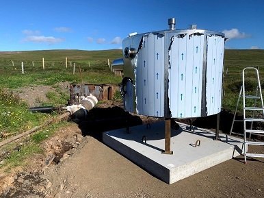 Heitt vatn tekið af Reykjaskóla Hrútafirði, frestun til  fimmtudags 30. júlí 2020