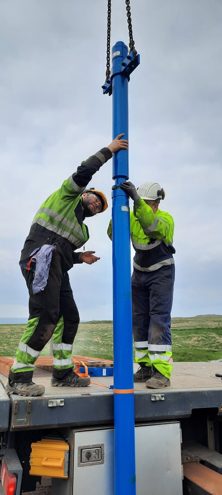 Heitavatnslaus á Borðeyri þann 14.06.2021 UPPFÆRT