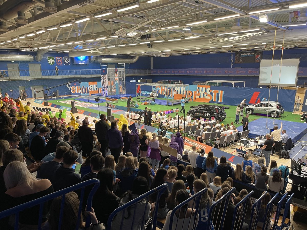 Sigur í riðlakeppni Skólahreysti