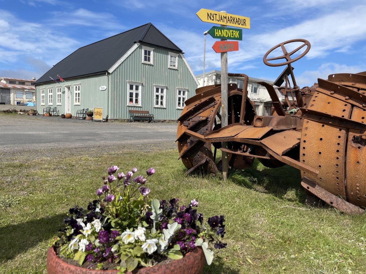 Riis hús á Borðeyri.