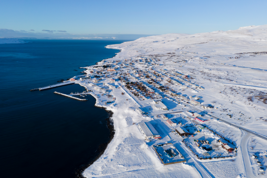 Hvammstangi. Mynd: Róbert Daníel Jónsson.