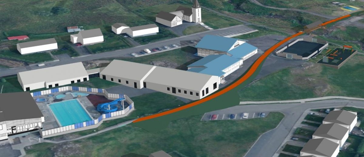 Framkvæmdir að hefjast við viðbyggingu við Grunnskólann