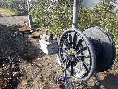 Ljósleiðari Mílu á Hvammstanga