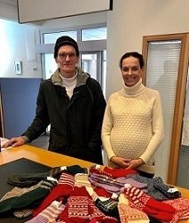 Anton Scheel Birgisson og Liljana Milenkoska verkefnastjóri.