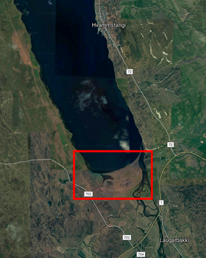 Ruslatínsla í fjörunni við Sanda