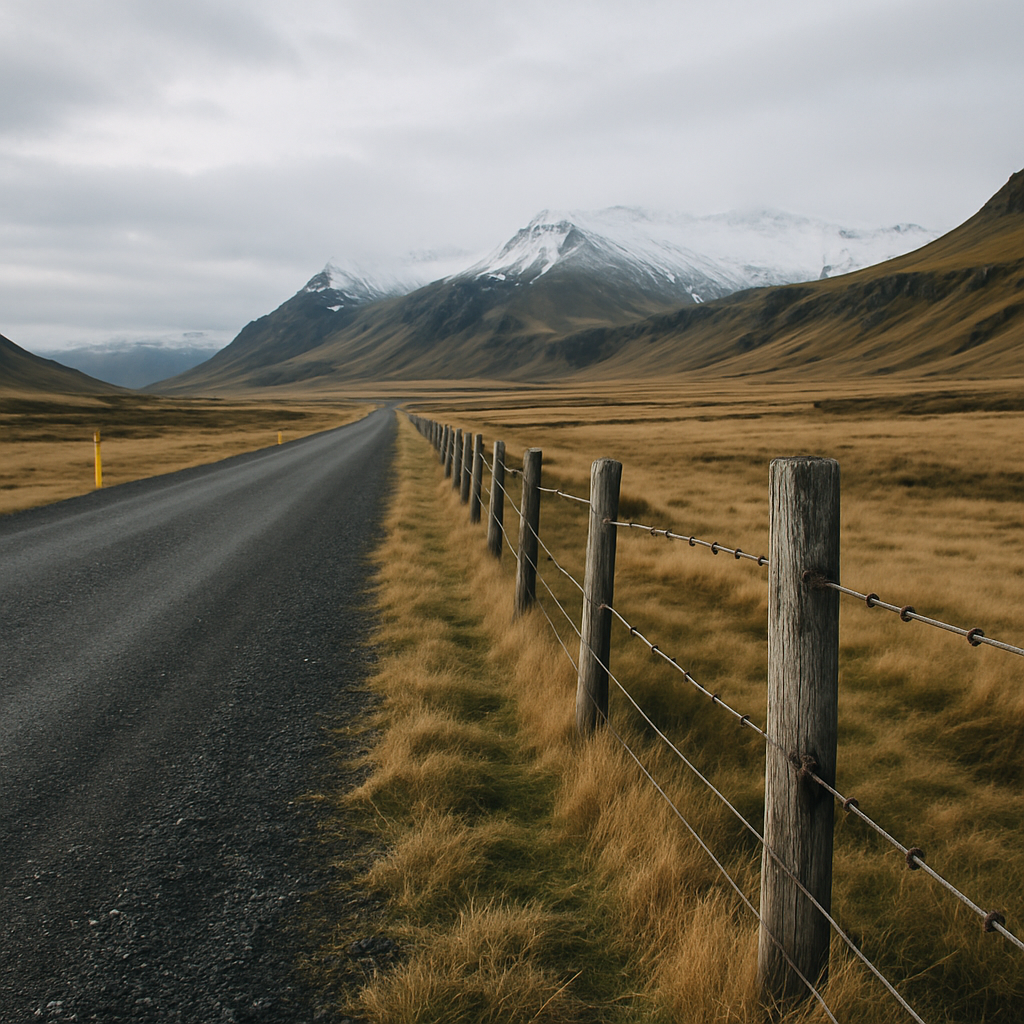 Viðhald girðinga meðfram vegum - tilkynna