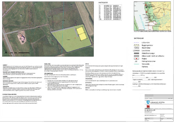 Auglýsing um deiliskipulagstillögu fyrir Glæsivelli