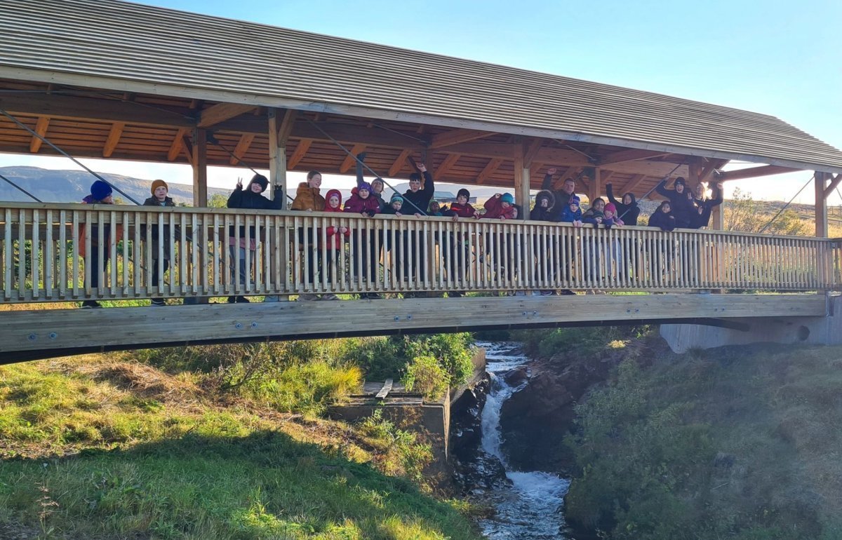 Mynd er í eigu Grunnskóla Húnaþings vestra