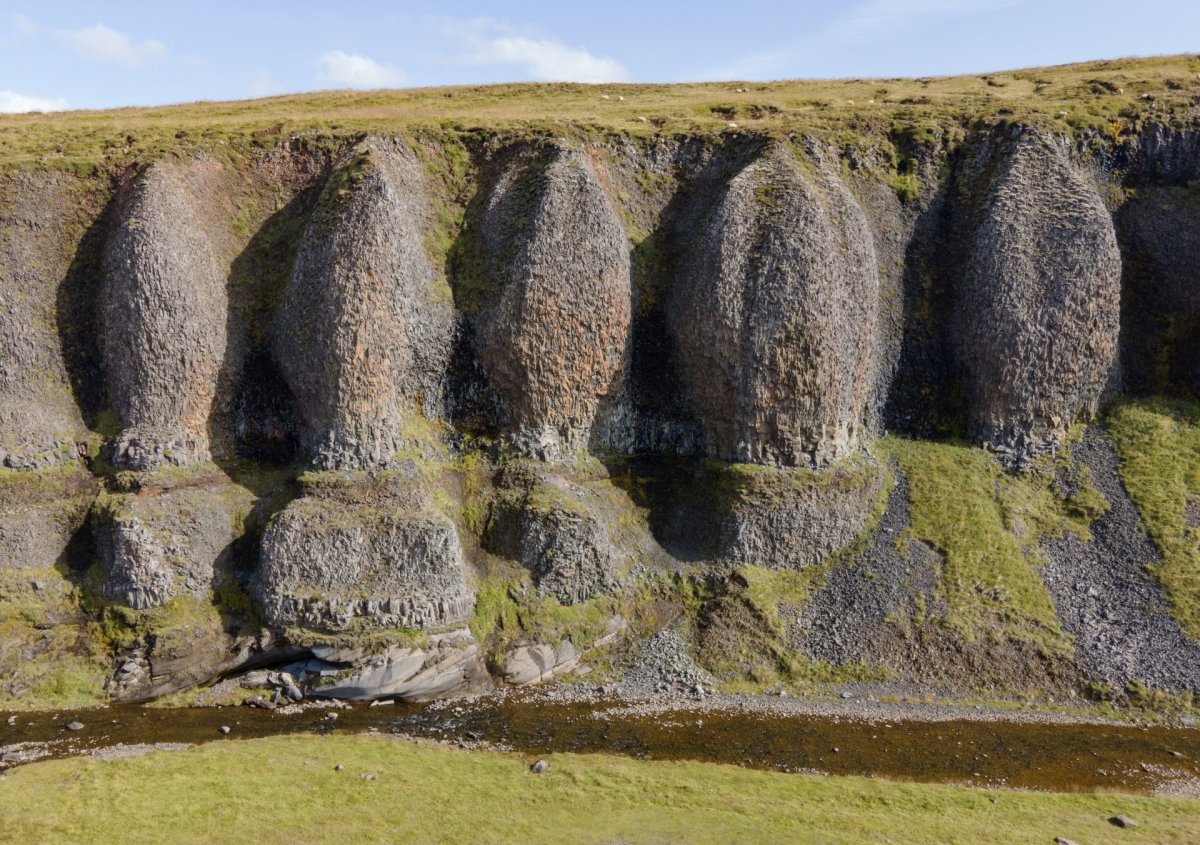 Ferðamannaklettar. Mynd: Róbert Daníel Jónsson