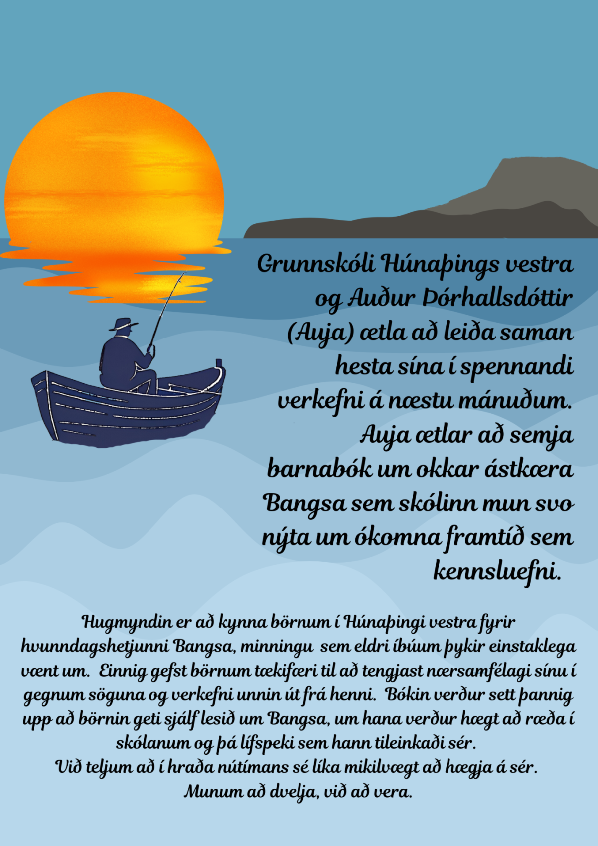 Ný barnabók úr Húnaþingi vestra í farvatninu