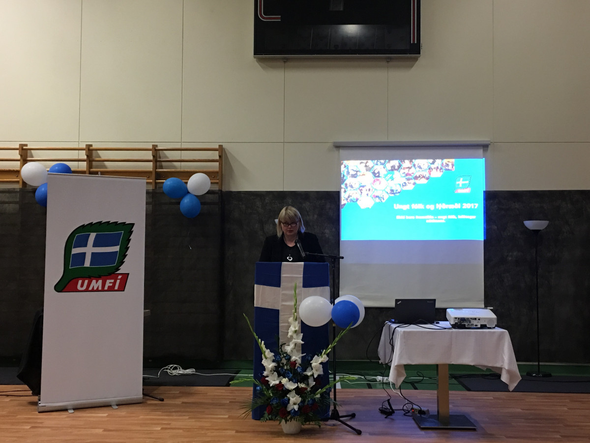 Ungmennaþing UMFÍ haldið á Laugarbakka