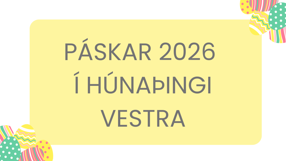 Páskar í Húnaþingi vestra
