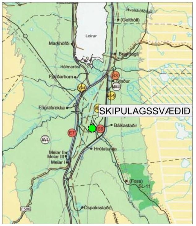 Auglýst er skipulagslýsing fyrir lóð undir tengivirki Landsnets í Hrútafirði