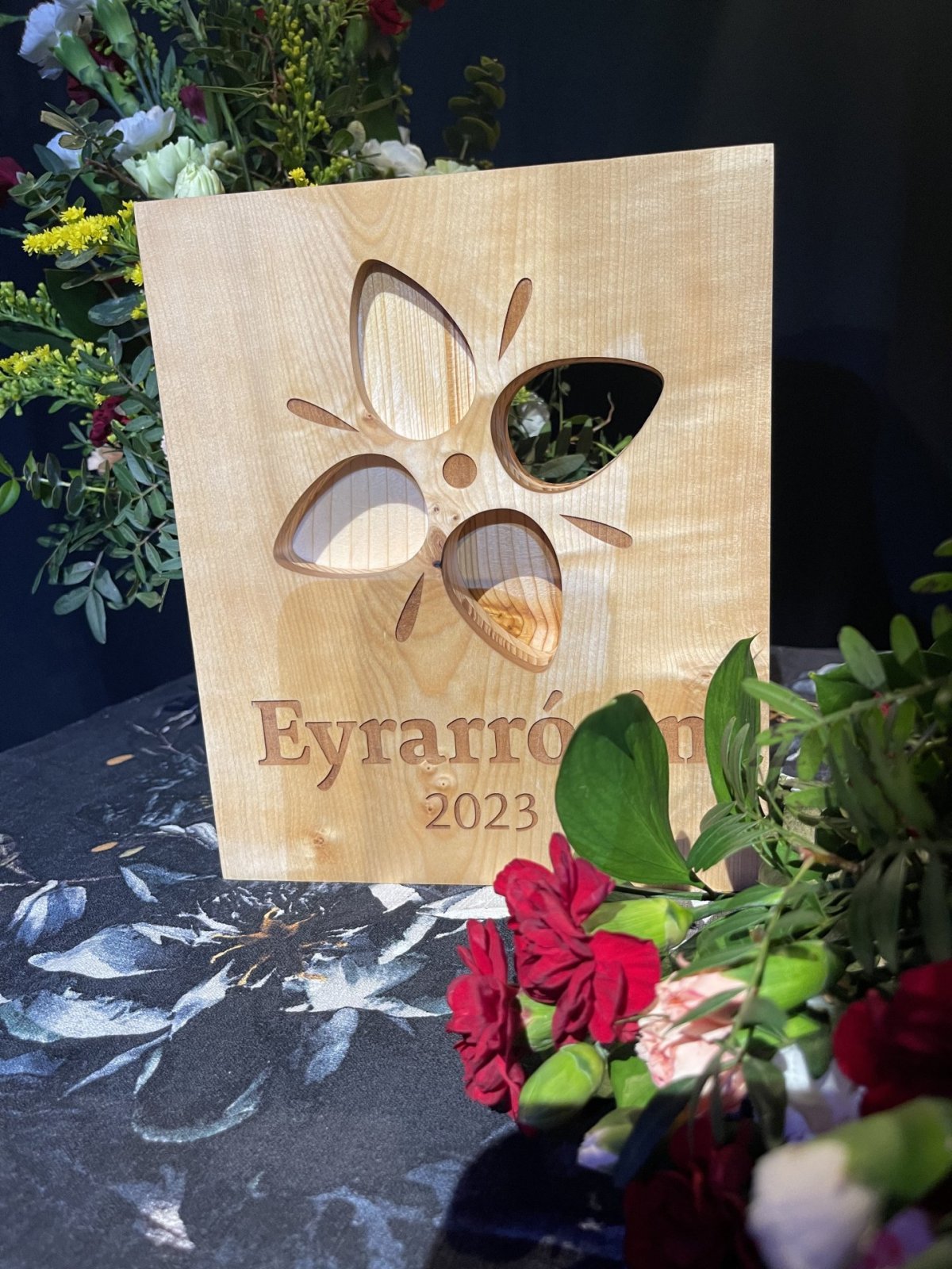 Heimsókn frú Elizu Reid og afhending Eyrarrósarinnar