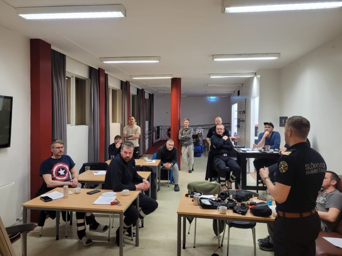 Slökkviliðsmenn Húnaþings vestra þjálfaðir upp í vettvangsliða