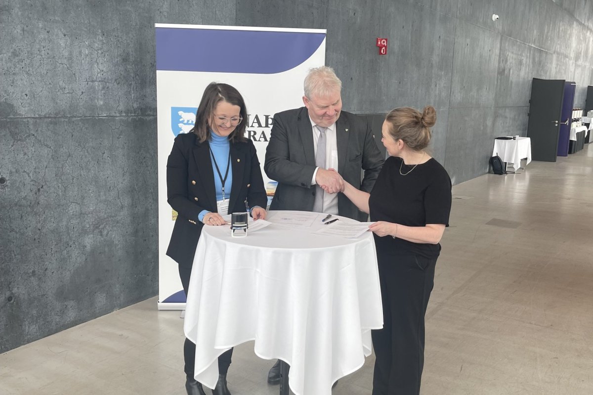 Frá undirritun samkomulags við innviðaráðuneyti og HMS í Hörpu, 14. mars 2024.