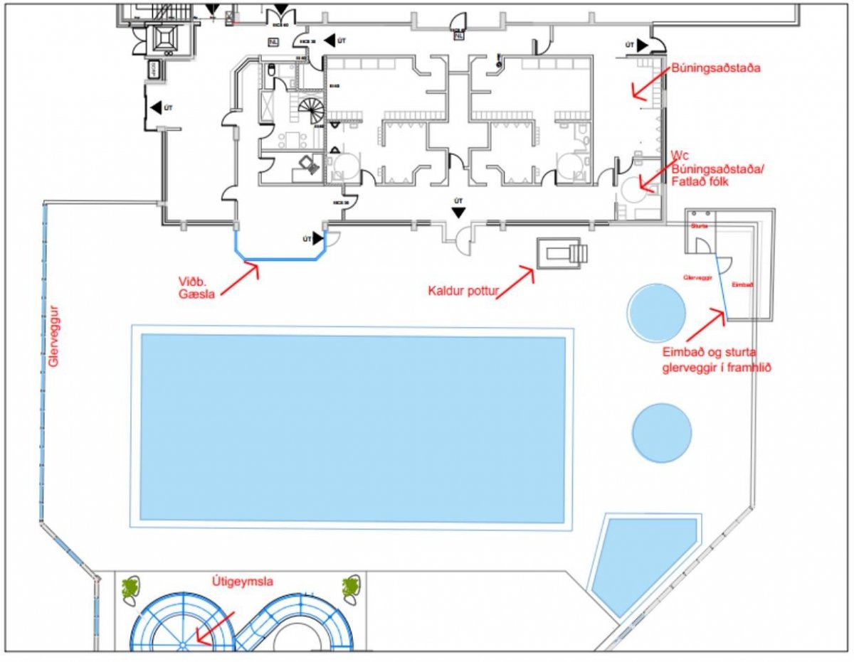 Ábendingar við fjölnota rými og útisvæði við Sundlaugina Hvammstanga
