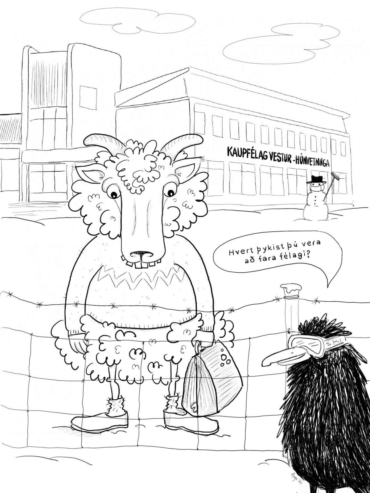 Hugmyndaríkir íbúar Húnaþings vestra