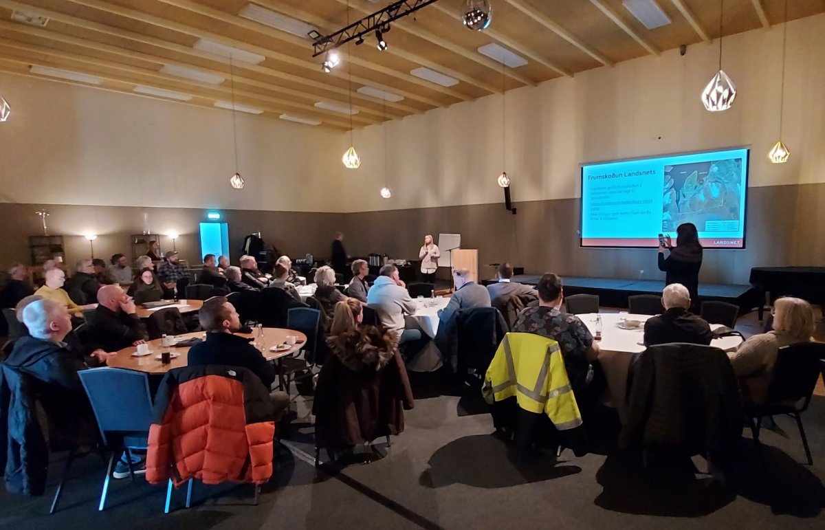 Frá fundinum á Hótel Laugarbakka. Mynd: Bogi Kristinsson Magnusen.