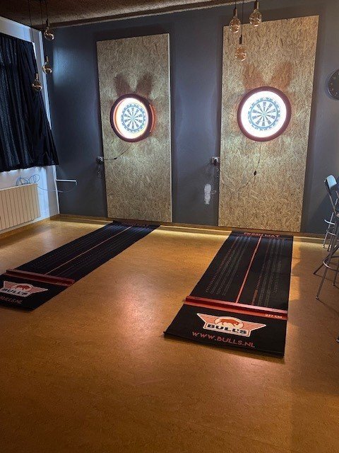 Pílukastaðstaða í félagsmiðstöðinni Órion