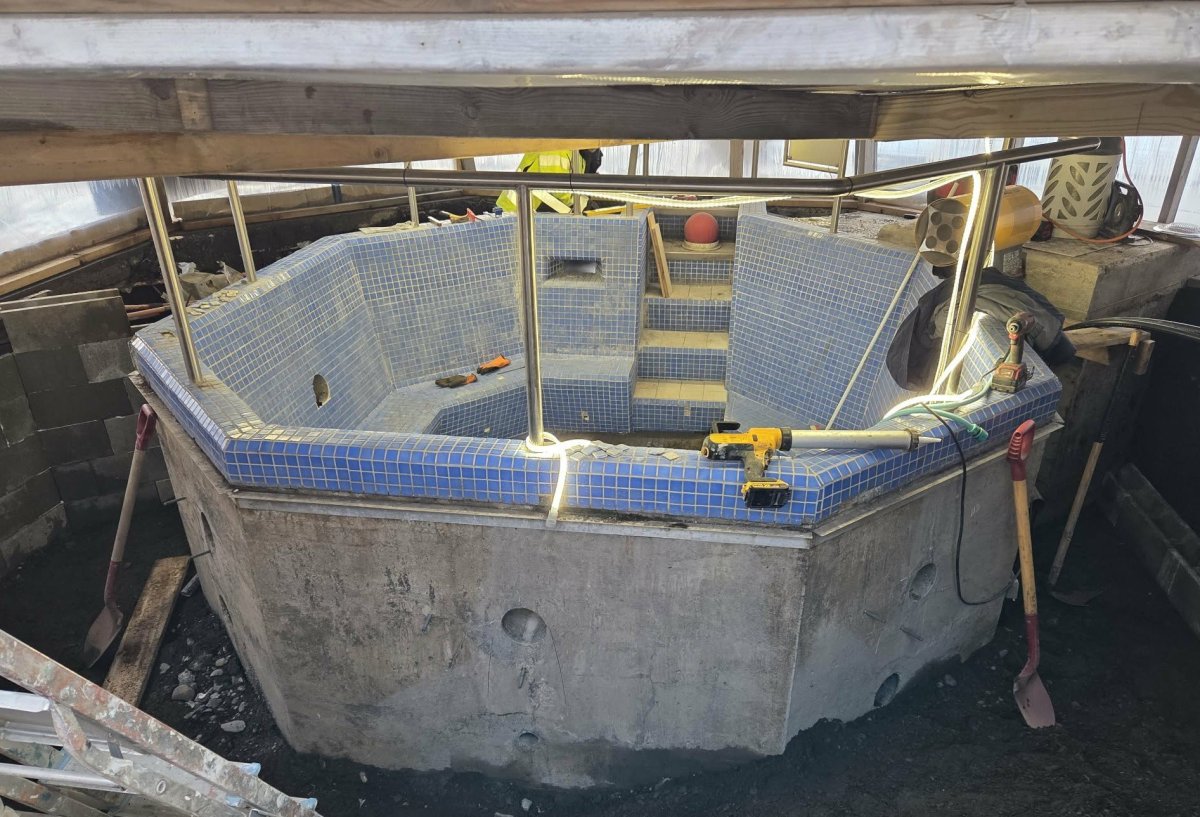 Viðhald á nuddpotti