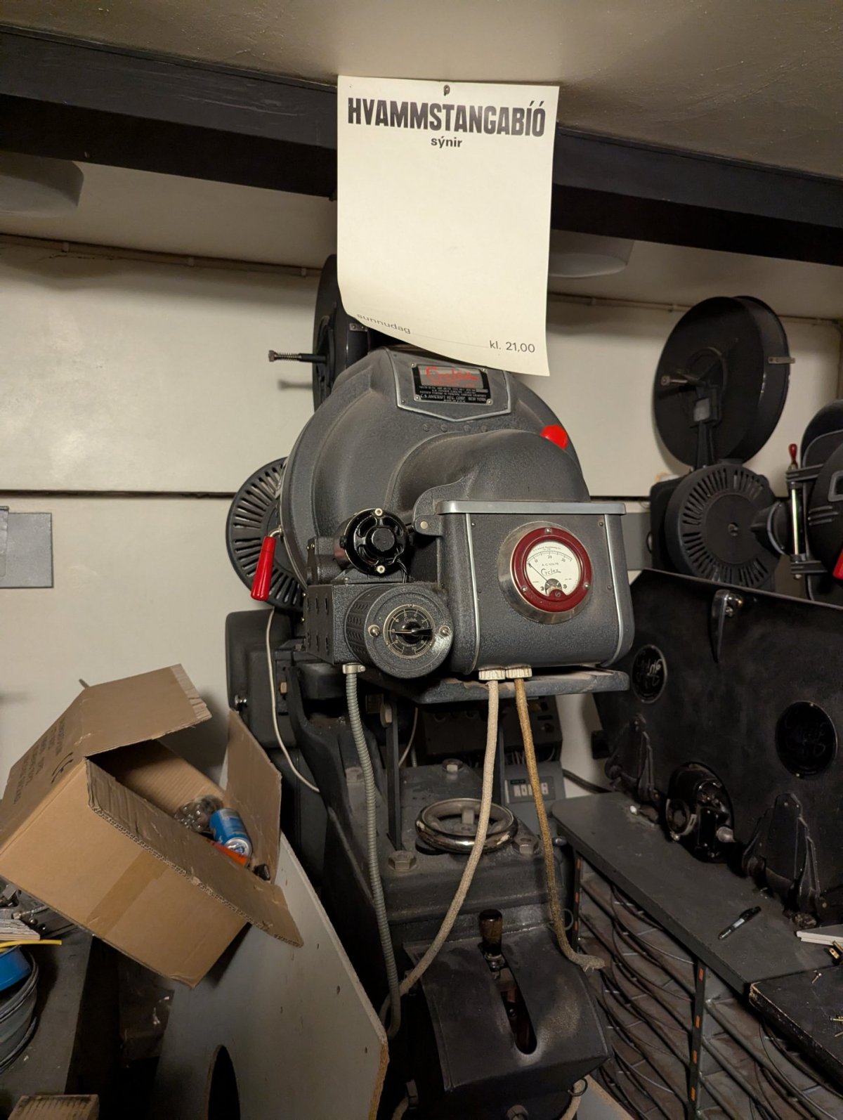 Hvammstangabíó - sýningavélar