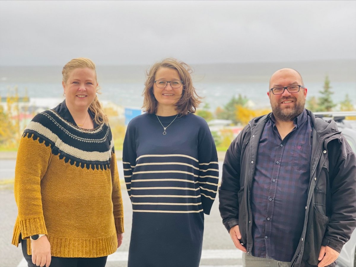 Sæunn Stefánsdóttir, forstöðukona stofnunar Rannsóknasetra Háskóla Íslands, Unnur Valborg Hilmarsdót…