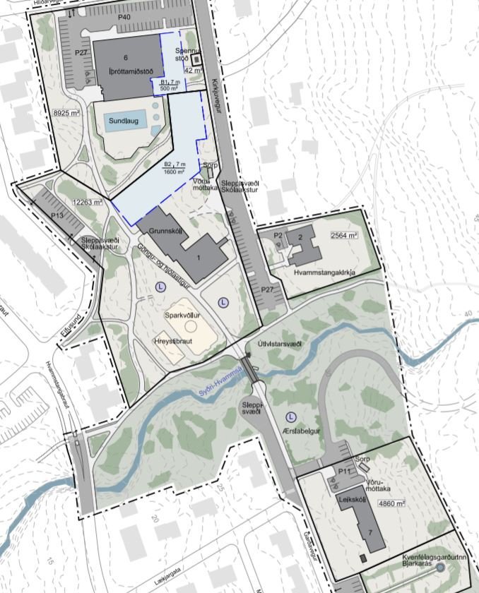 Auglýsing um deiliskipulag skólasvæðis og til samræmis breytingu á deiliskipulgi austan Norðurbrauta…