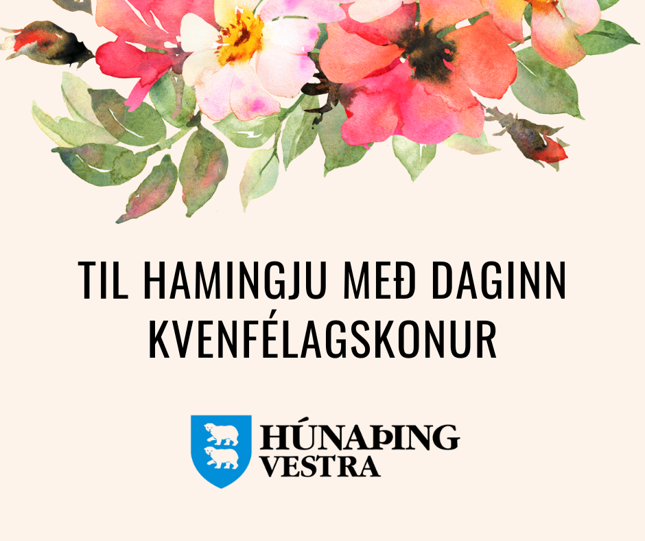 Til hamingju með daginn kvenfélagskonur