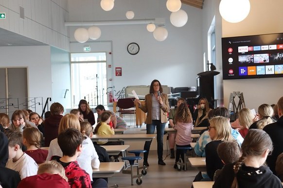 Heimsókn frá umboðsmanni barna