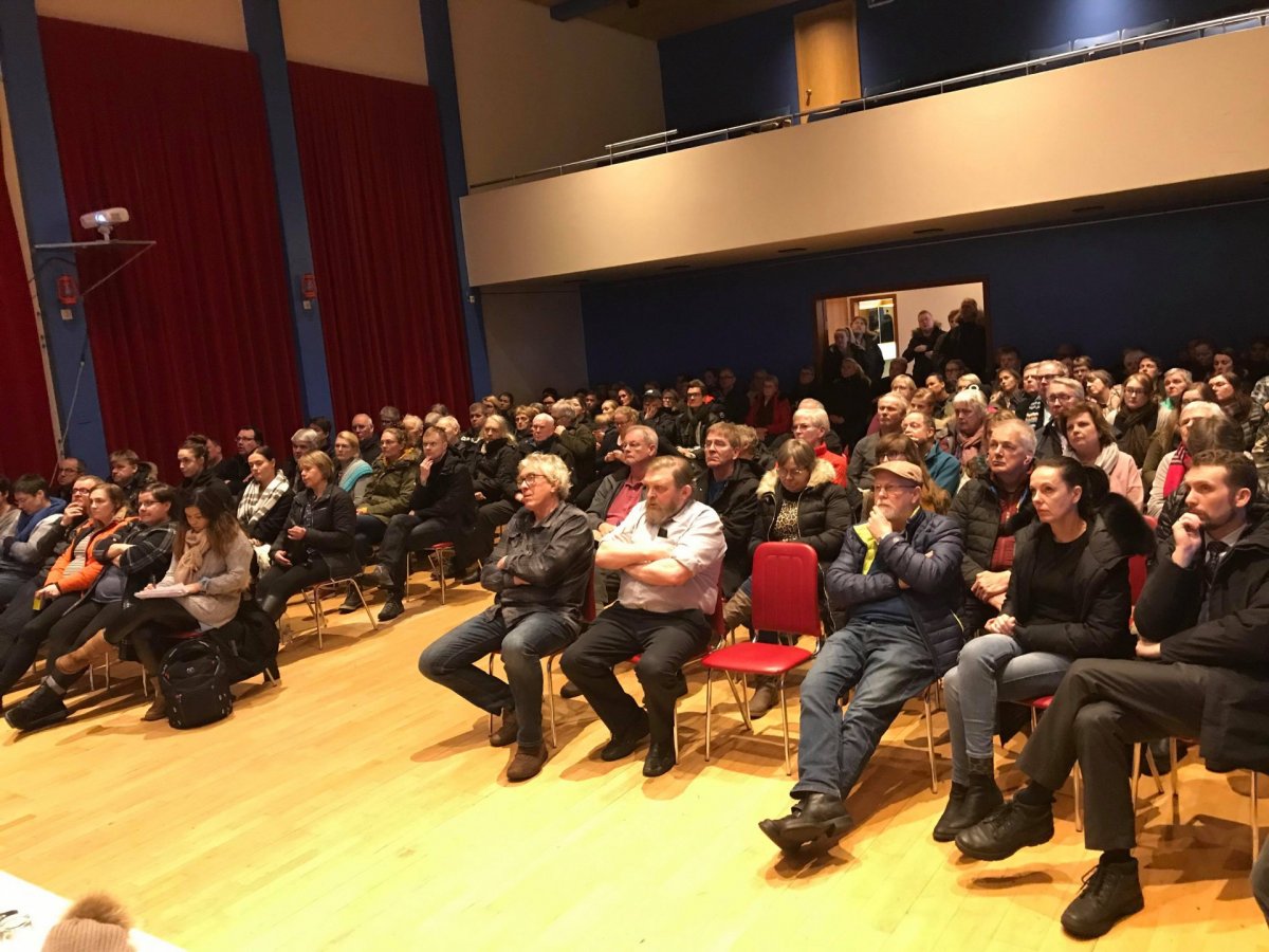 Vel sóttur upplýsingafundur