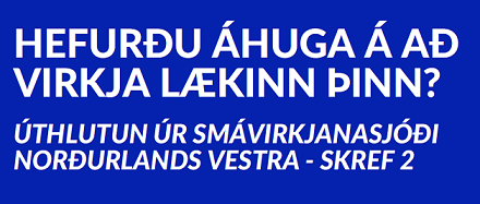 Úthlutun úr Smávirkjanasjóði Norðurlands vestra - Skref 2