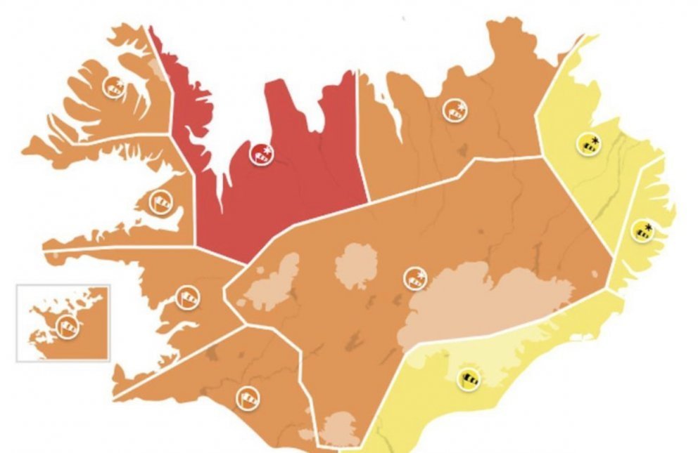 Uppfærð frétt - Skólahald fellur niður