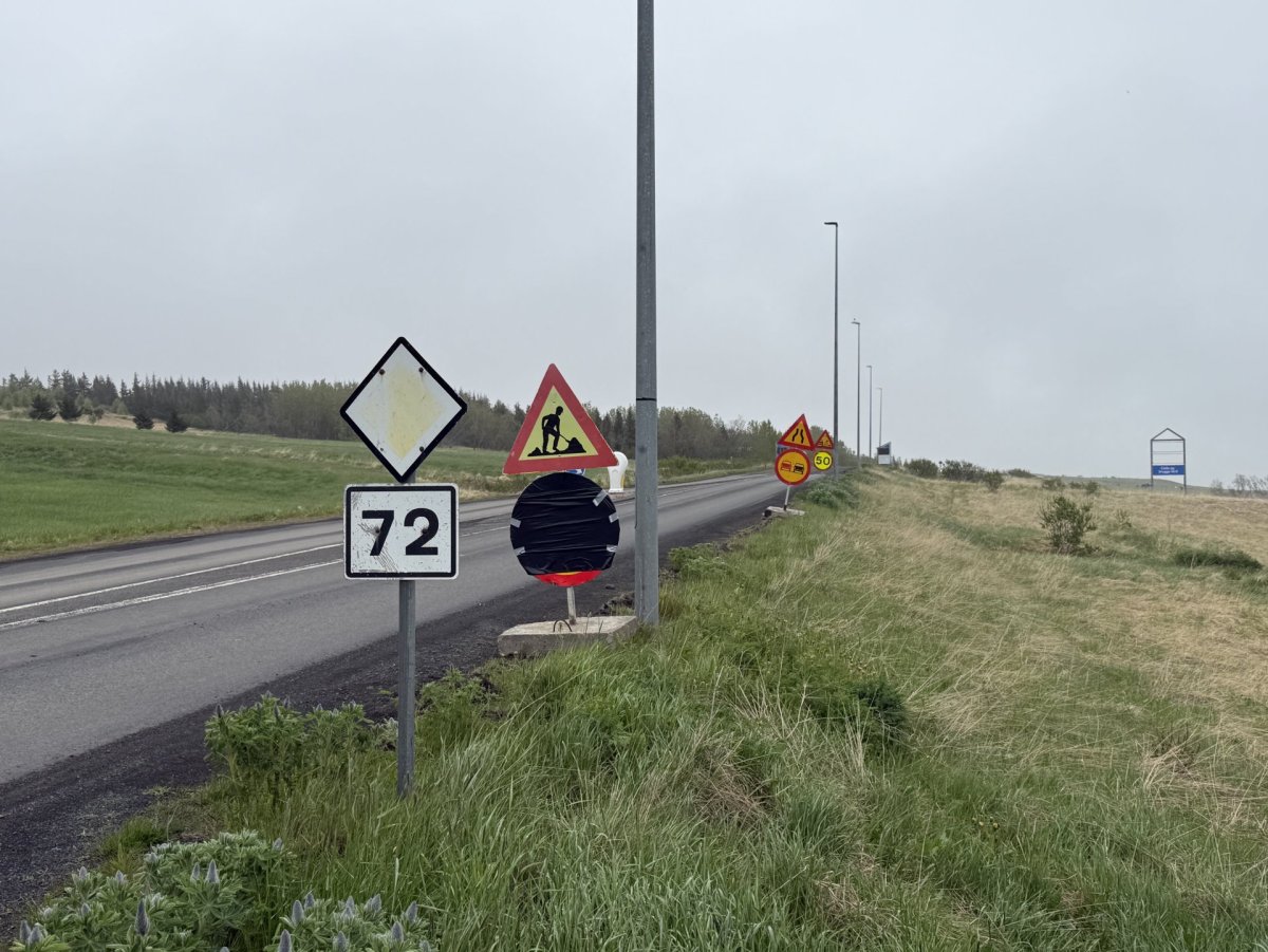 Vegaframkvæmdir á Hvammstangavegi