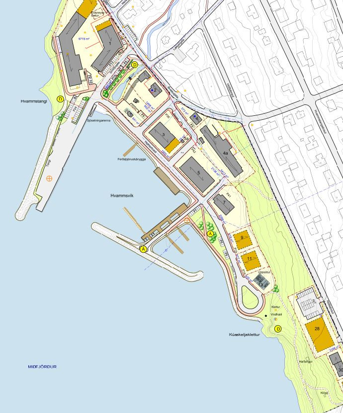 Tillaga að deiliskipulagi fyrir hafnarsvæðið á Hvammstanga