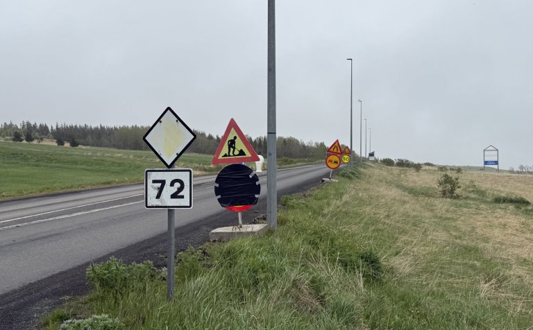 Vegaframkvæmdir á Hvammstangavegi