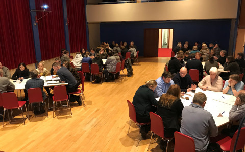 Góður íbúafundur um framtíðarskipan skólamála