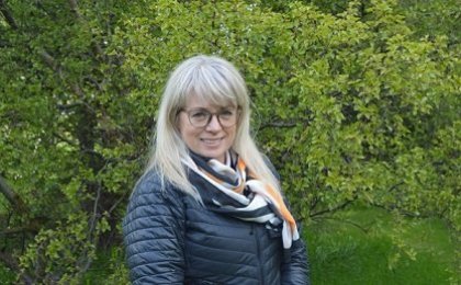 Ragnheiður Jóna Ingimarsdóttir sveitarstjóri komin til starfa.