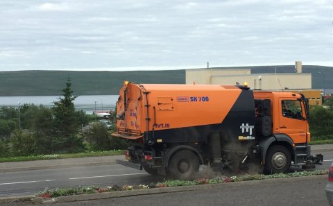 Gatnasópun og garðaúrgangur