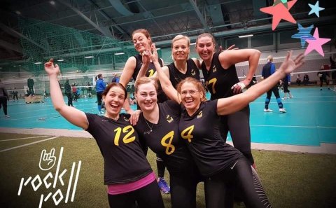 Öldungamót í blaki: Birnur sigra deild 6A