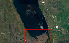 Ruslatínsla í fjörunni við Sanda